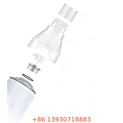 Sistem Semprot Oksigen Aerosol Lengkap | Set Masker, Tutup & Aktuator untuk Terapi Wajah, Kulit & Kesehatan