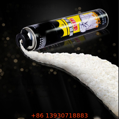 Satu Inch Tinplate PU Foam Glass Glue Aerosol Valve Bahan Konstruksi Foam Valve Dengan Jerami