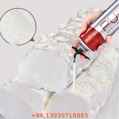 Tube Type PU Foam Cleaner Aerosol Valve Dengan Tube Dan Cap Untuk Bahan Konstruksi Aerosol Kaleng