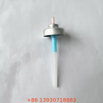L Actuator Aluminium Metered Aerosol Valve Untuk Kaleng Aerosol Kosmetik