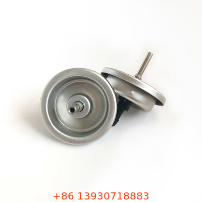 Fitting klep isi ulang dengan Down Dimples Mounting Cup