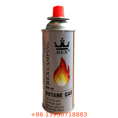 Tinplate Gasone Butane Fuel Canister 400ml Isi Ulang Botol Gas Butana