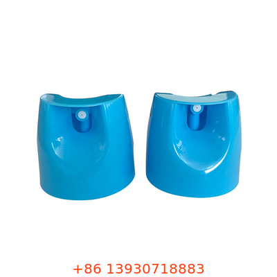 Aktuator Semprot Warna Biru yang Dapat Disesuaikan / Overcaps Aerosol 52mm