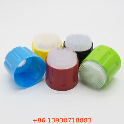 Cap sikat untuk pembersih busa mobil 2-in-1 Menggosok & menyemprotkan botol Aerosol Spray Cap untuk Detailing Otomotif