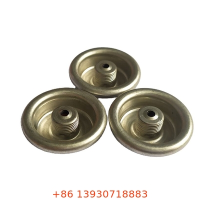Female Self Sealing Threaded Camping Gas Valve 25.4mm Untuk Pasar Uni Eropa