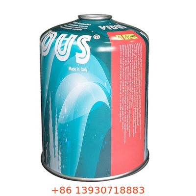 450g Tabung Gas Butana Butana Propana Campuran Gas Cartridge Diameter 106mm