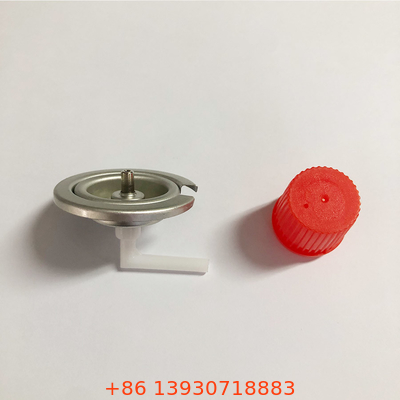 Portable Camping Gas Cartridge Valve Katup Gas Mudah Dibersihkan Anti Bocor