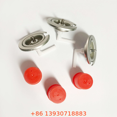 Panas Isolasi Tinplate Mini Butana Gas Valve Camping Propane Gas Stove Valve