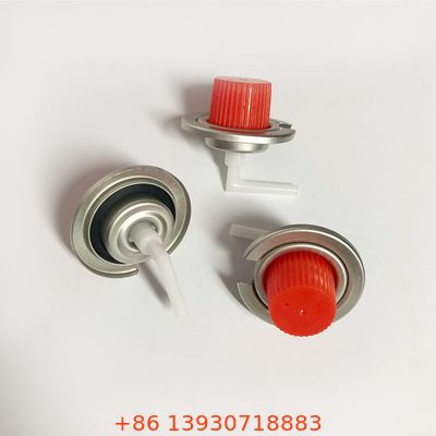 Katup Gas Butana Berkemah yang Dapat Diterima OEM Dengan Red Caps Compact