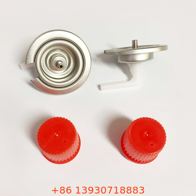 Easy Install Aerosol Can Valve Portable Cassette Gas Valve High Strength