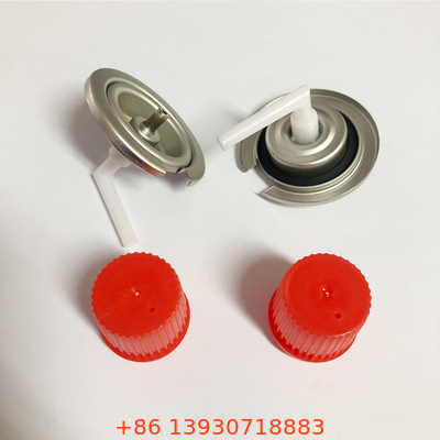Easy Install Aerosol Can Valve Portable Cassette Gas Valve High Strength