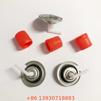 Efisiensi Butane Gas Stove Valve Gas Cartridge Valve dengan Buna Outer Gasket