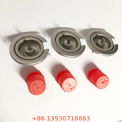 Buna gasket luar butane kompor gas katup logam dan PP Konstruksi