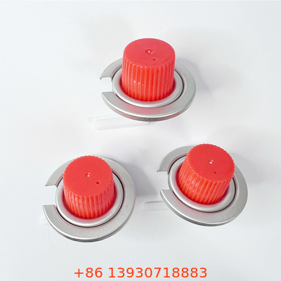 Rumah Tangga Tinplate Mounting Cup Butane Gas Valve Kustomisasi Tersedia