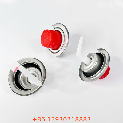 Rumah Tangga Tinplate Mounting Cup Butane Gas Valve Kustomisasi Tersedia