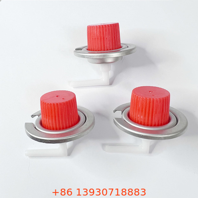 Bepergian Berkemah Gas Cylinder Valve Burner Valve Satu Inci Dengan Buna Gasket
