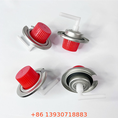 Efektif BBQ Bepergian Grill Butane Gas Valve Outdoor Stove Valve OEM Terima