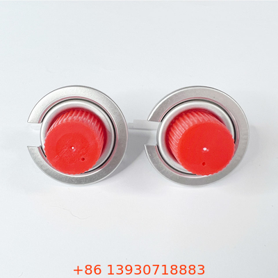 Aerosol Cartridge Portable Butane Gas Valve Satu Inci Untuk Kaleng Kaleng