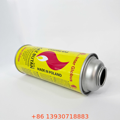 CMYK Mencetak Reservoir Gas Butana Pemanggang BBQ Luar Ruangan