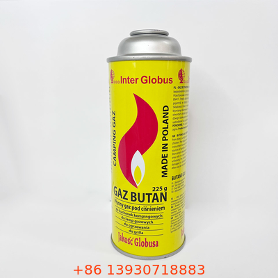 65 * 158 mm Tempat Gas Butana untuk Memasak / Memanggang / Barbekyu