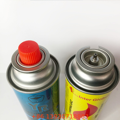 65 * 158mm Butana Gas Can untuk Memasak Baking Barbecue