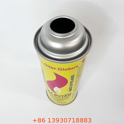 65 * 158mm Butana Gas Can untuk Memasak Baking Barbecue