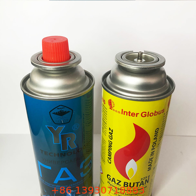 Pembawa Gas Butana 65 X 158 Mm untuk Penggunaan Barbekyu BBQ