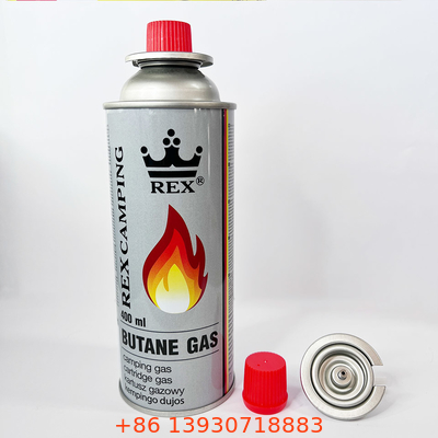 Pembawa Gas Butana 65 X 158 Mm untuk BBQ 40HQ 84864 Potongan