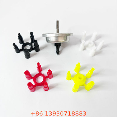 Satu Inch Gas Lighter Valve dengan Kedua Sisi Jelas Lacquered Tinplate Mounting Cup