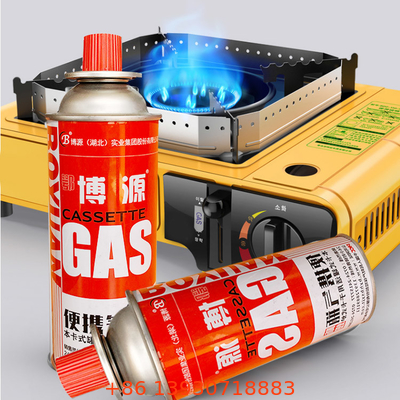 Katup Semprot Aerosol Portabel ISO9001 Katup Kartrid Kompor Gas Butana Anti Bocor