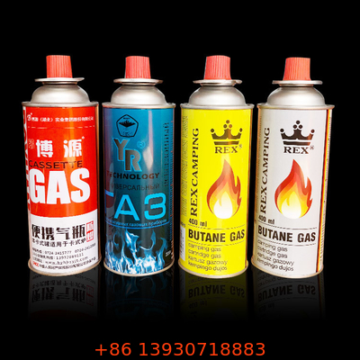 Katup Semprot Aerosol Portabel ISO9001 Katup Kartrid Kompor Gas Butana Anti Bocor