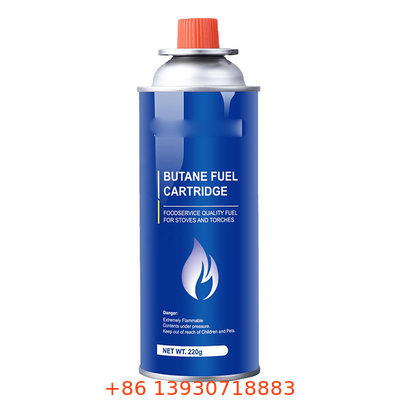Pengangkutan Mudah Butane Gas Canister Outdoor Cooking 400ml Cassette Gas Cylinder