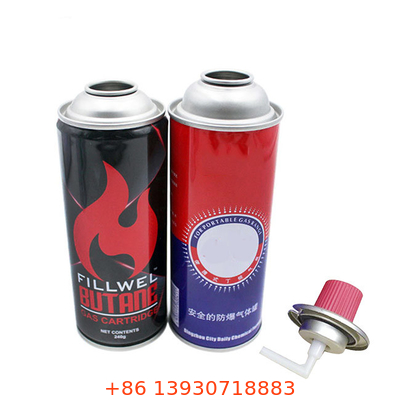 Tabung Gas Bahan Bakar Butana Aman 227g Kaleng Butana Gas Isi Ulang