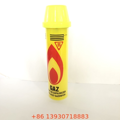 Outdoor Hiking Butane Gas Lighter Isi Ulang Untuk Obor Portabel Ramah Lingkungan