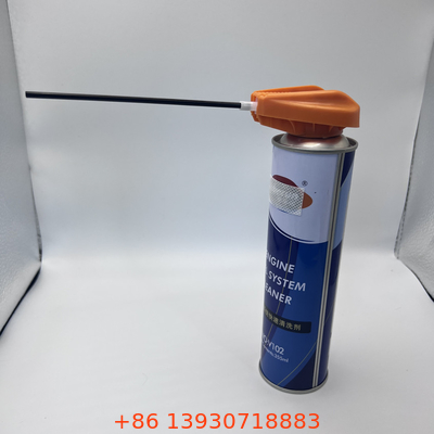 Black Aerosol Spray Nozzle 66,40 mm Panjang tutup dengan aliran 2.5-3.5L/min