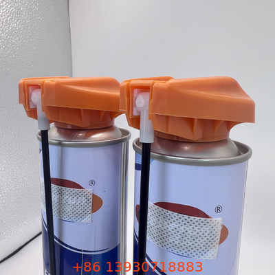 3.30mm Tube Diameter Luar Aerosol Spray Nozzle dengan Extension Tube Nozzle Lebar 50.13mm