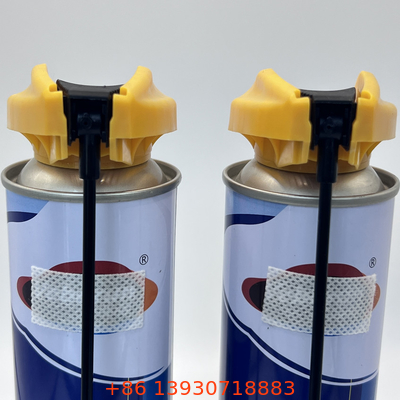 3.30mm Tube Diameter Luar Aerosol Spray Nozzle dengan Extension Tube Nozzle Lebar 50.13mm