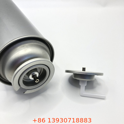 Buna Inner Gasket Butane Gas Valve dengan batang khusus dan pegas stainless steel