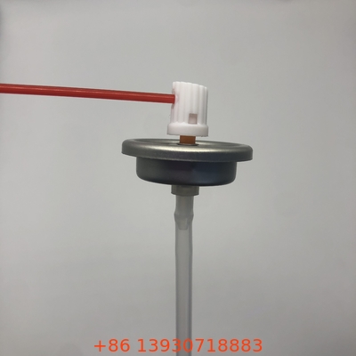 Single Oriffice Aerosol Spray Paint Valve dengan One Inch Stem Housing 2.0×0.33mm