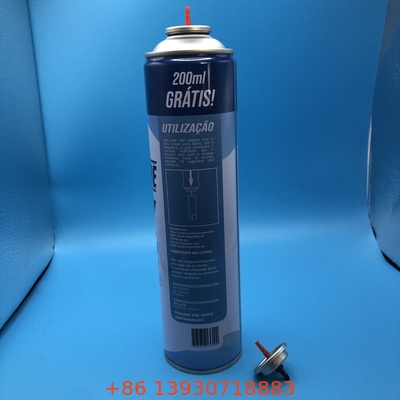 Suhu Normal Gas Lighter Refill Valve Logam Dan Plastik Untuk Lighter Rokok