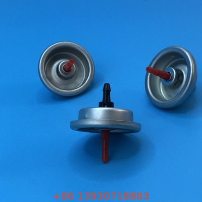 Metal dan Plastik Gas Lighter Refill Valve dengan gasket luar Buna