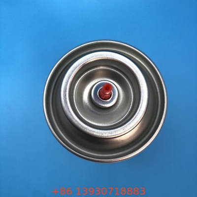 Plastik Butane Gas Stem Red Color Mounting Cup dengan Down Dimples - Gas Lighter Refill Valve
