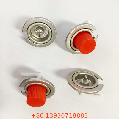 Satu Inch Gas Cartridge Valve dengan Inner Gasket Buna untuk Butane Fuel Canister