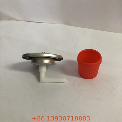 PP Gas Cartridge Valve untuk Butane Fuel Canister dan Butane Gas Cartridge dengan Metal Body