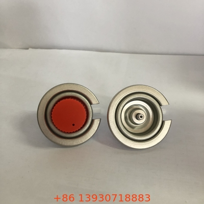 Klep gas berkemah yang aman dan andal dengan batang khusus dan gasket luar Buna