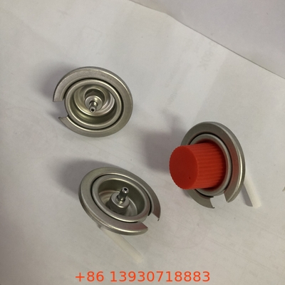 Klep gas berkemah yang aman dan andal dengan batang khusus dan gasket luar Buna