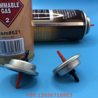 Katup isi ulang gas yang nyaman untuk isi ulang lampu butane universal