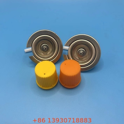 Stainless Steel Spring Inner Gasket Butane Gas Valve dengan Stem Khusus untuk Industri
