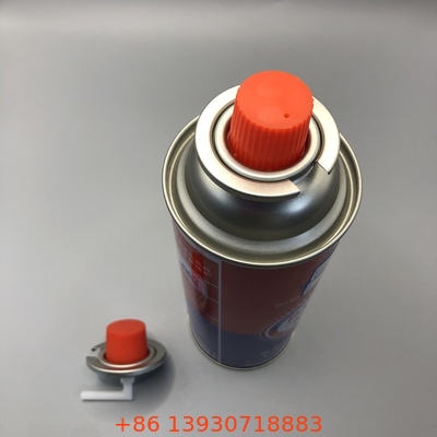 Tipe logam Tinplate Dan PP Portable Gas Stove Valve Dengan Inlet Thread CGA 600