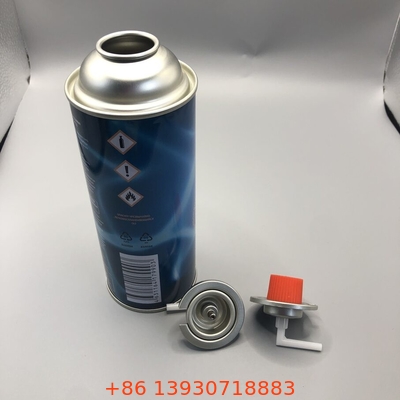 Tipe logam Tinplate Dan PP Portable Gas Stove Valve Dengan Inlet Thread CGA 600